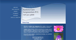 Desktop Screenshot of ecareacupuncture.com